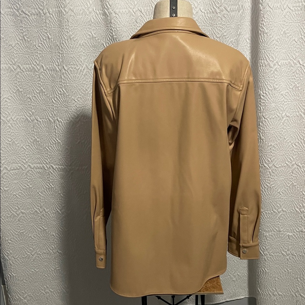 Calvin Klein Beige Button-Down Jacket - image 6